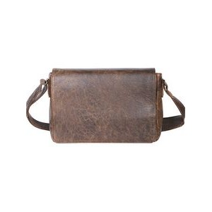 Nappa Leather Messenger Briefcase