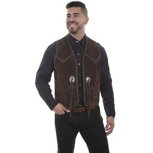 Hand Laced Concho Vest