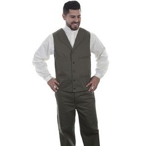 Men's Herringbone 4 Pocket Vest