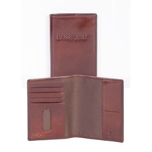 Italian Leather Passport Case & Wallet