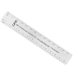 7" Stainless Steel Architectural Ruler