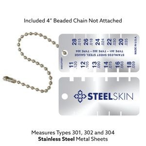 Metal Thickness Gauge Measuring Stainless Steel Metal Sheets