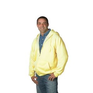 Thermal Lined Hooded Sweatshirt w/Zipper Front - (Imported)