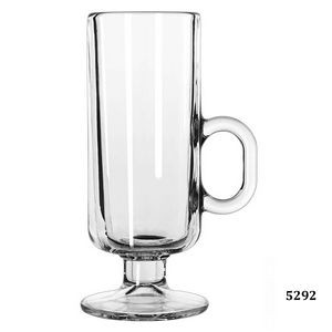 8 Oz. Clear Glass Irish Coffee Mug, 6-3/8