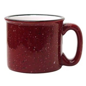 15 Oz. White/Bama Burgundy Red Santa Fe Mug