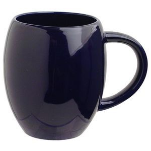 16 Oz. New York Barrel Mug, Cobalt