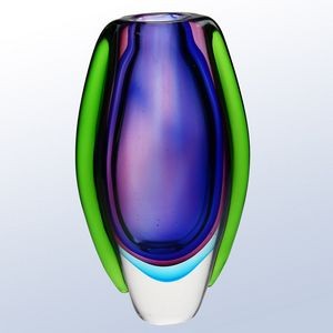 Deep Blue Sea Vase, 4-5/8