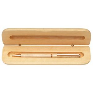 Maple Pen or Pencil Case, 6-3/4x2-1/8"