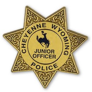 Junior Sheriff Deputy 7 Pointed Star Stock Badge