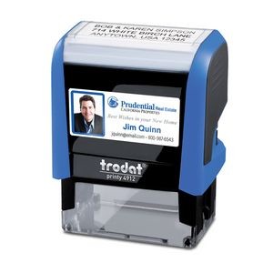 Trodat® New Home Return Address Stamp with Full Color Front Case label (3/4" x 1 7/8")