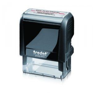 Trodat® Original Printy 4.0 Self Inker Rectangle Rubber Stamp (7/8" x 2 1/4")