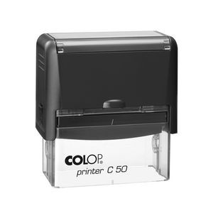 COLOP Printer C 50 Compact Self-Inking Rubber Stamp (1 1/4" x 2 3/4")