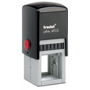 Trodat® Original Printy 4.0 Self Inker Square Rubber Stamp (1 1/8"x1 1/8")