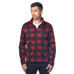 Men's Woodland Full Zip Sweater Knit Fleece