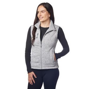 Ladies' Ashton Sweater-Knit Fleece Vest