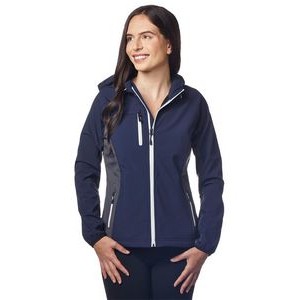 Ladies' Mckinley Hooded Soft Shell Jacket