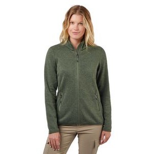 Ladies' Ashton Sweater-Knit Fleece Jacket