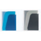 Assorted Wave Dual Folder w/Zipper Envelope