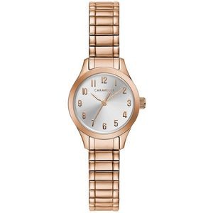 Caravelle by Bulova Ladies Bracelet from the Traditional Collection- Rose Gold