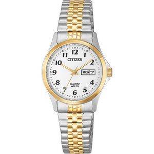 Citizen® Ladies Quartz Expansion Band Watch - Stainless Steel, Two-Tone