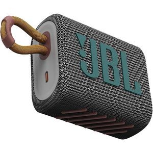 JBL Go3 Portable Waterproof Speaker - Gray