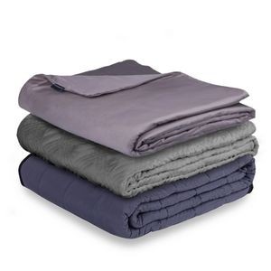 Hush 2-In-1 Blanket Bundle - Summer & Winter: King 30 lb