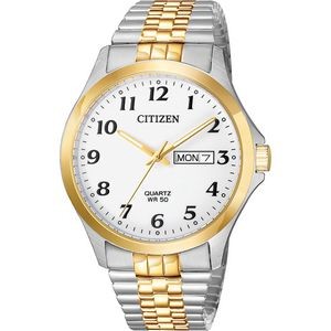 Citizen Men's Quartz Expansion Band Watch - Stainless Steel, Two-Tone