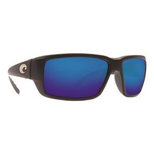 Costa Del Mar Fantail Sunglasses - (Frame) Black; (Lens) Blue Mirror, 580P