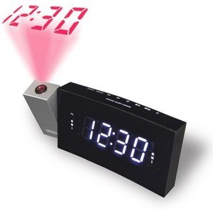 Jensen® Digital Dual Alarm Projection Clock Radio