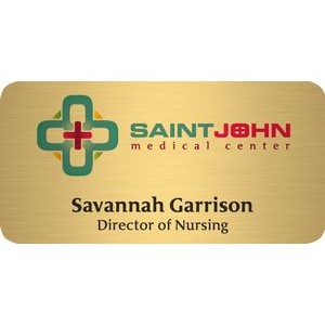 Savannah Express Metal Name Badge (Standard Size 1-1/2