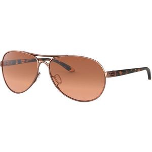 Oakley Feedback Sunglasses - Rose Gold/Vr50 Brown Gradient