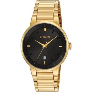 Citizen® Men's Quartz Gold-Tone Stainless Steel Bracelet Watch