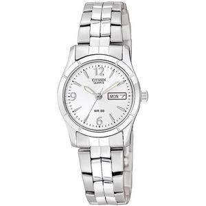 Citizen® Women's Silver-Tone Bracelet Watch