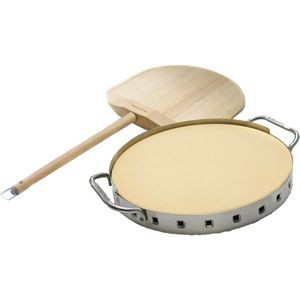 Broil King® Pizza Stone Grill Set
