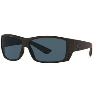 Costa Del Mar Cat Cay Sunglasses - (Frame) Blackout; (Lens) Gray, 580P