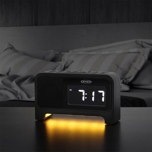 Jensen® Digital Dual Alarm Soothing Sounds Clock Radio w/Night Light