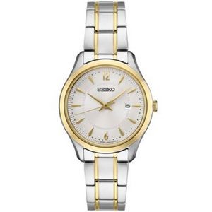 Seiko Ladies Essential TT Silver Patterned Dial