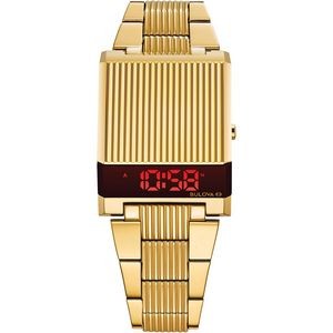 Bulova Watches Men's Archive Series Digital LED Computron Bracelet