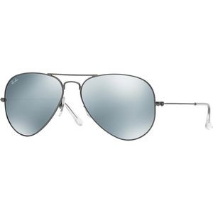 Ray-Ban® Aviator Sunglasses - Gunmetal Flash