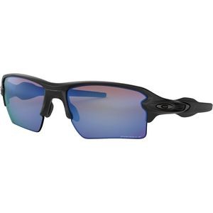 Oakley Flak 2.0 XL Sunglasses - Matte Black/Prizm Deep Water Polarized
