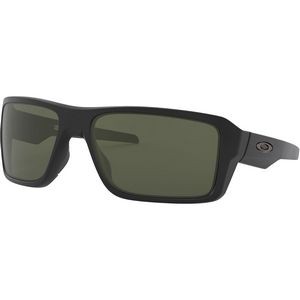 Oakley Double Edge Sunglasses - Matte Black/Dark Grey