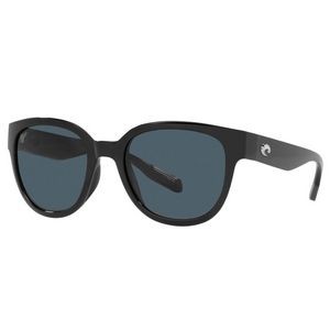 Costa Del Mar Salina Sunglasses - (Frame) Black; (Lens) Gray, 580P