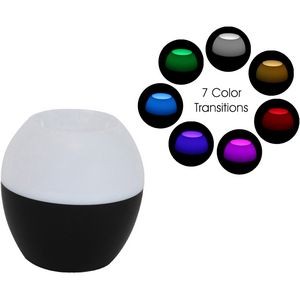 Jensen® Bluetooth Wireless Speaker with Color Changing LED Lamp