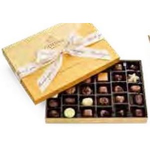 14.6 Oz. Gold Assorted Gift Box w/Thank You Ribbon (36 Piece)