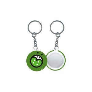 Button - Round 1-1/2'' Key Holder - Printed digitally 4 color process