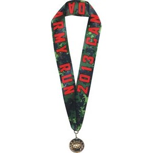 Lanyard Satin Medal Sublimation - 7/8'' width x 36''