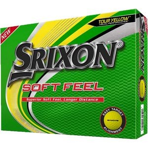 Srixon Soft Feel Golf Ball - Yellow