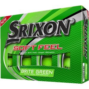 Srixon Soft Feel Brite Golf Ball - Matte Green
