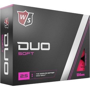 Wilson Staff® Duo® Soft Golf Ball - Matte Pink
