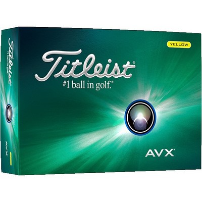 Titleist® AVX™ Golf Ball - Yellow (IN HOUSE)